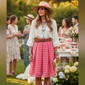 ANTHROPOLOGIE Maeve Lawn Party skirt size 2